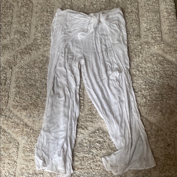 Kona Sol White Sheer Pants - Picture 1 of 2